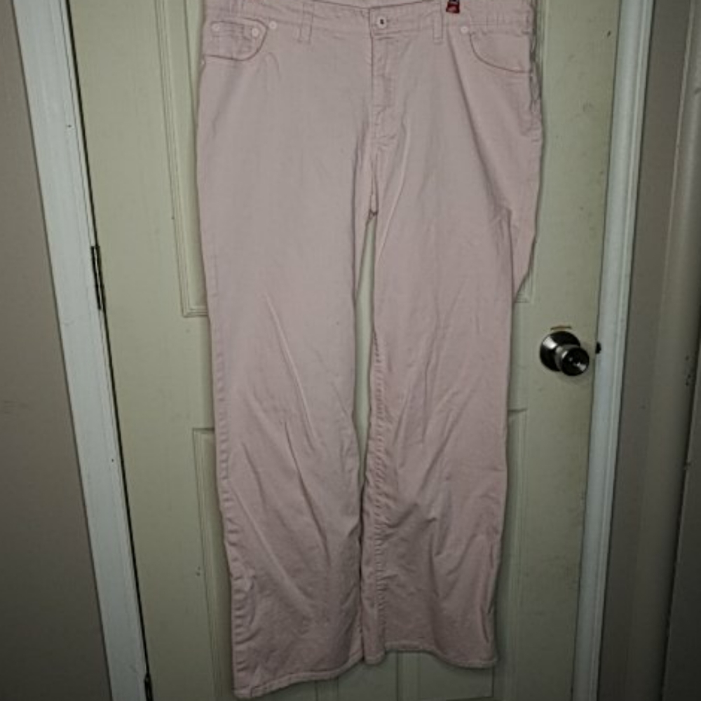 Norma Kamali Pink Chino or Denim Pants 14